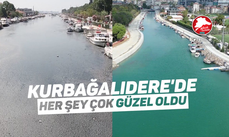 Kurbağalıdere'nin önceki ve sonraki hali