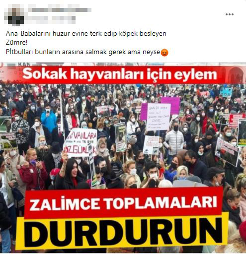 Diyanet-Sen Saray İlçe Başkanı sosyal medya paylaşımı